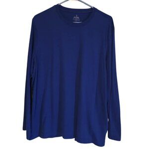 EUC Basic Long Sleeve Blue T-Shirt